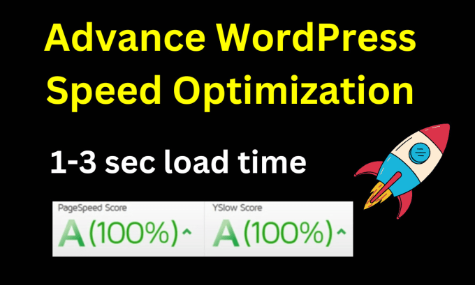 Gig Preview - Do wordpress speed optimization 90 plus on google page speed