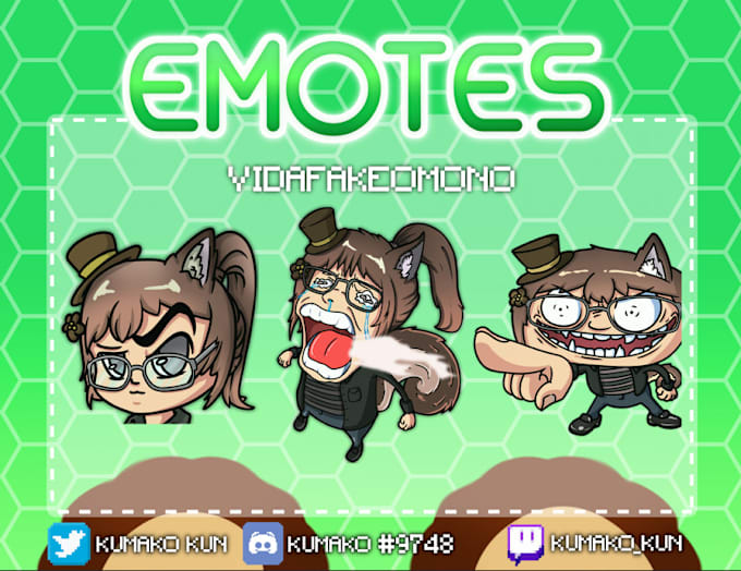 Gig Preview - Make emoticons for your streams