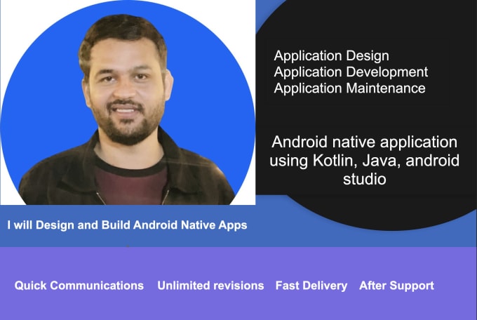 Gig Preview - Design build android apps using kotlin java android studio