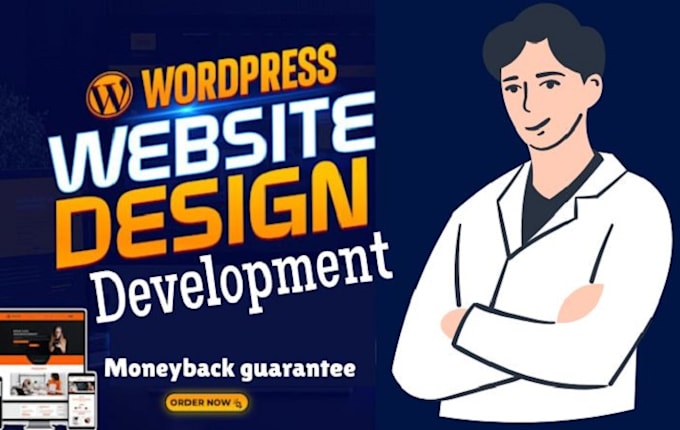 Gig Preview - Design responsive wordpress website development in 24 hours