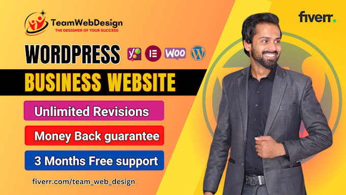 Bestseller - design a professional wordpress business website