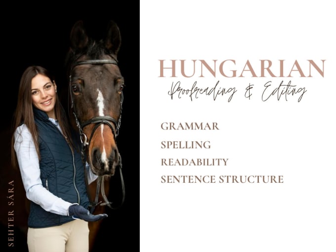 Bestseller - proofread and edit any hungarian text