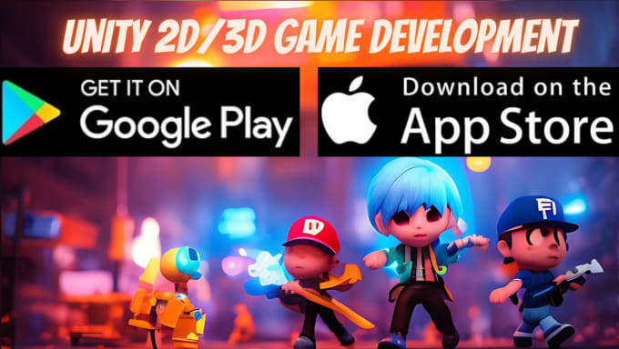 Gig Preview - Do 2d or 3d creative game development using unity for mobile and pc