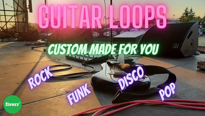 Gig Preview - Record disco funk rock pop guitar loops