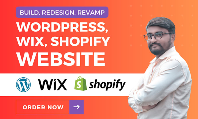 Bestseller - design wordpress, shopify, wix, and HTML5 website