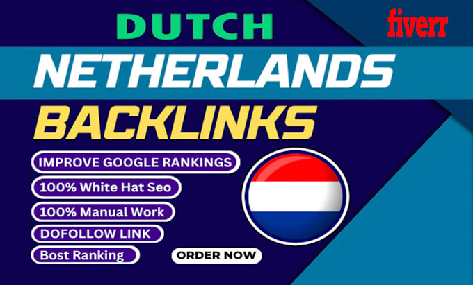 Bestseller - build dutch high quality dofollow backlink netherlands nl link buldng