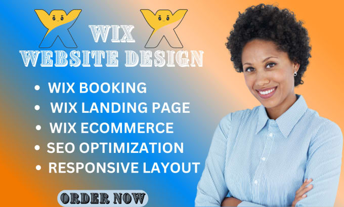 Gig Preview - Wix website design wix website wix seo wix website design wix website