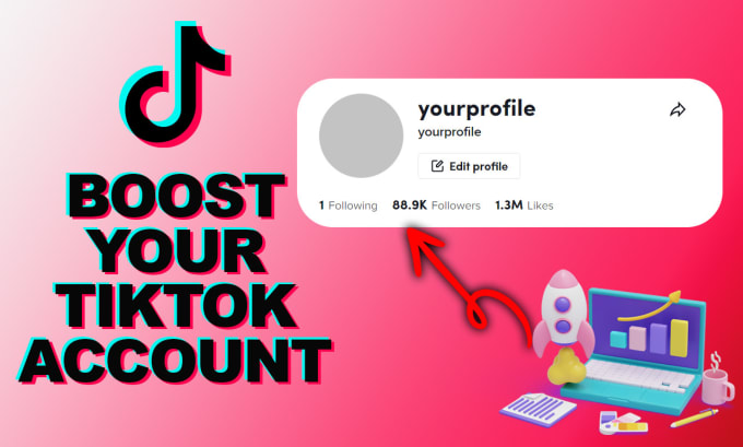 Gig Preview - Grow your tiktok account