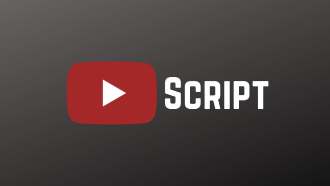 Gig Preview - Write engaging youtube video scripts for you