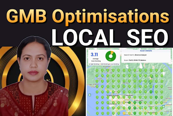 Gig Preview - Optimize google my business profile for local SEO gmb ranking