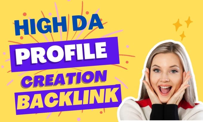 Gig Preview - Do high authority dofollow social profile creation SEO backlinks