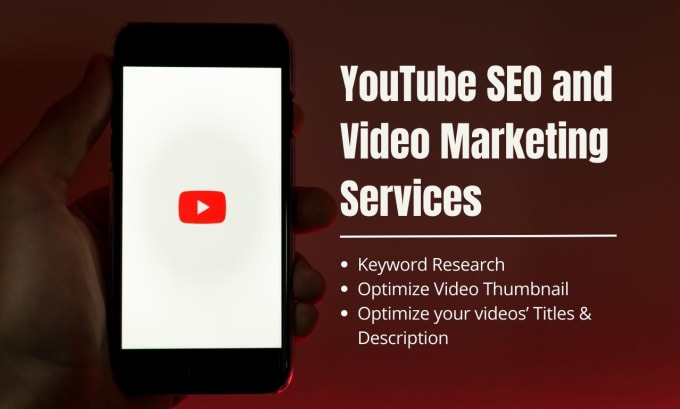 Gig Preview - Be your youtube SEO expert to rank your channel and videos