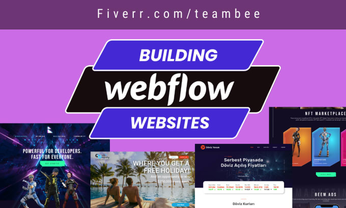 Gig Preview - Do figma to webflow website and webflow landing page