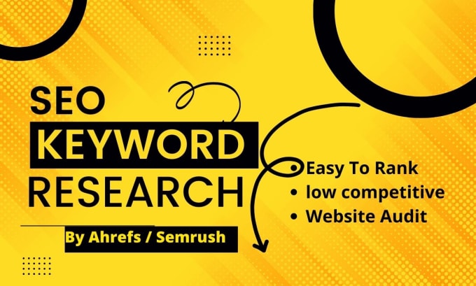 Gig Preview - Do advanced SEO keyword research and competitor analysis