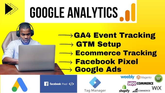 Bestseller - setup google analytics 4, ga4, tag manager, ads conversion