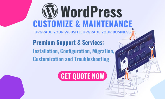 Gig Preview - Migrate, fix issues or customize wordpress website and forms