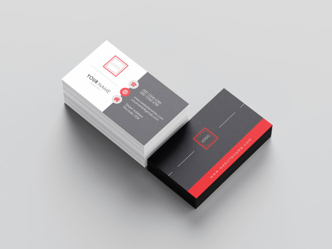 Gig Preview - Create unique visiting card, business card design