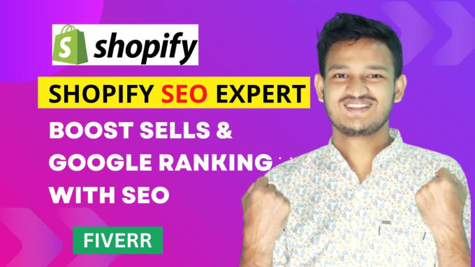 Gig Preview - Do shopify SEO service for google ranking