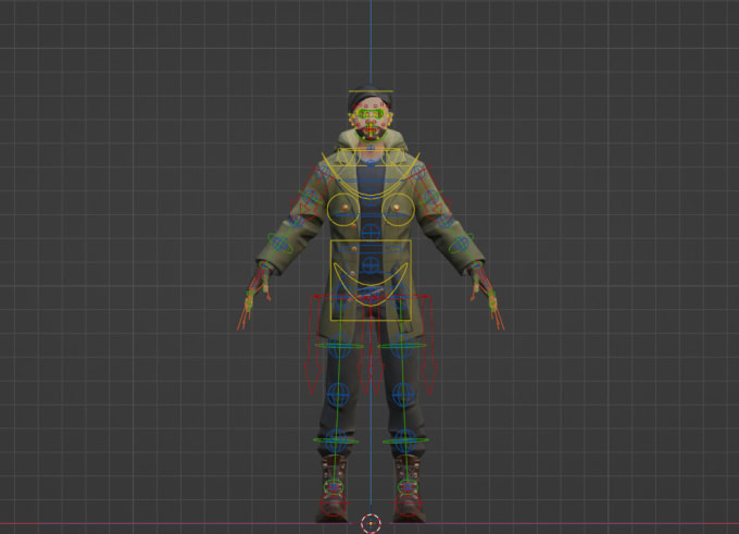 Gig Preview - Do 3d rigging your character according to your requirements