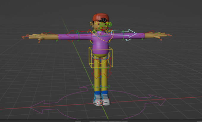 Gig Preview - Do 3d rigging in blender and maya