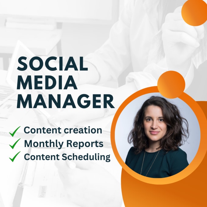 Gig Preview - Be your professional social media marketing manager