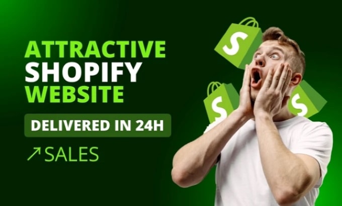 Gig Preview - Create branded shopify dropshipping store or shopify store