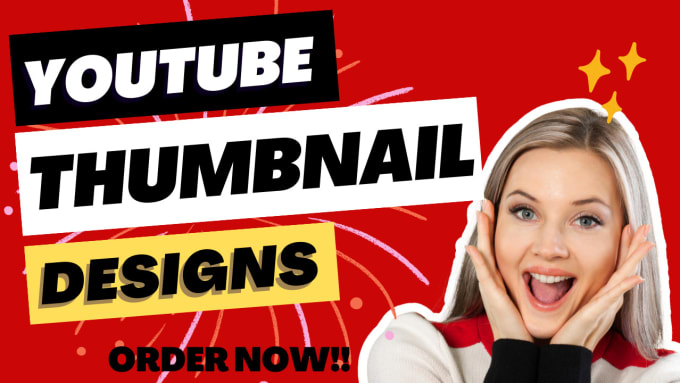 Gig Preview - Design attractive youtube thumbnails