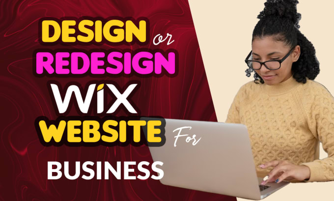 Gig Preview - Design your wix website builder for business