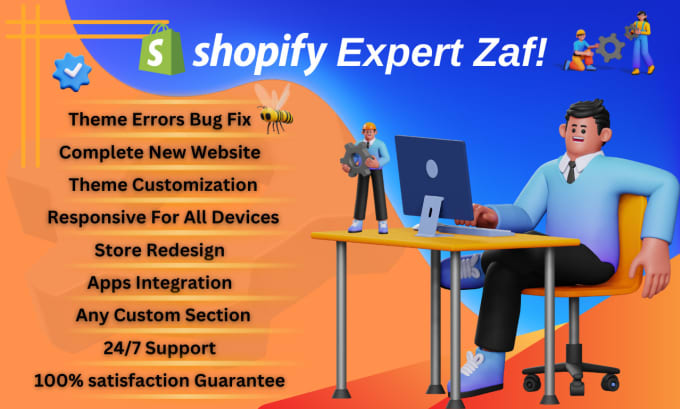 Gig Preview - Shopify bug fix, shopify developer, shopify coder, shopify theme customization