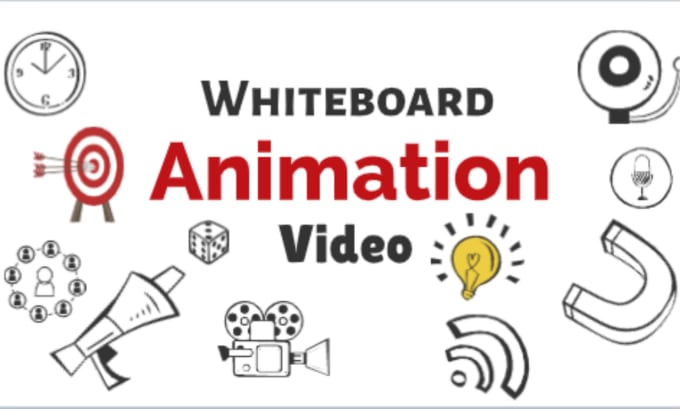 Gig Preview - Create a whiteboard animated doodle custom video for you