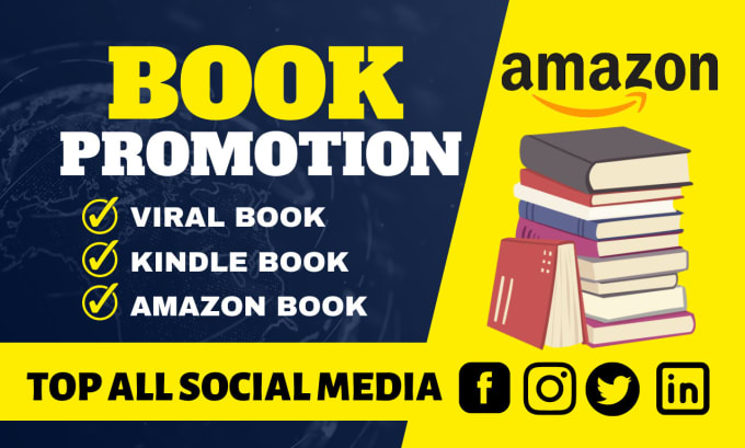 Gig Preview - Do amazon book promotion, ebook marketing and amazon kindle book marketing