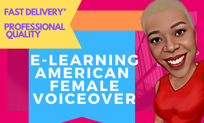 Gig Preview - Record an american female elearning voiceover