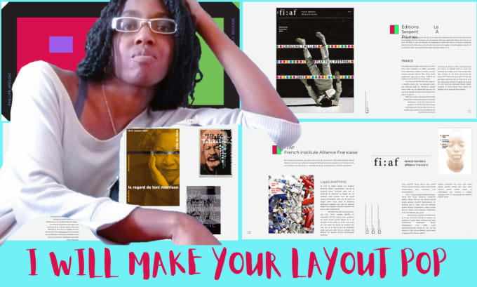 Gig Preview - Design the editorial spread or layout of your book, brochure, or magazine