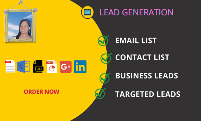 Gig Preview - Do lead generation, targeted list and build your business prospects