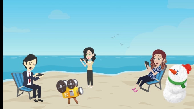 Gig Preview - Create 2d animated explainer video for marketing