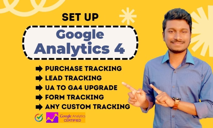 Gig Preview - Fulfill your google analytics 4, ga4 ecommerce tracking, event tracking via GTM