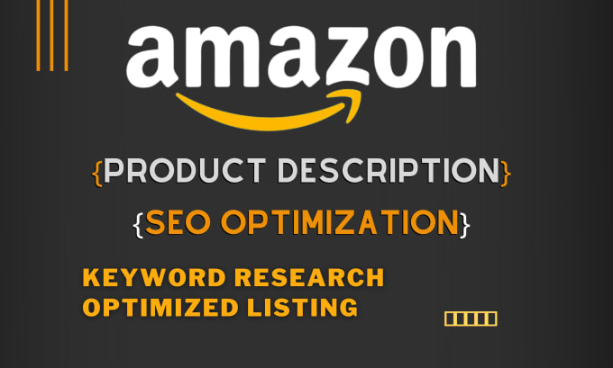 Gig Preview - Do amazon product listing optimization boost sales with killer SEO descriptions