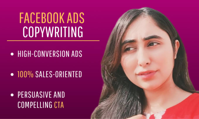 Gig Preview - Copywrite persuasive ad copy for your facebook ads that convert