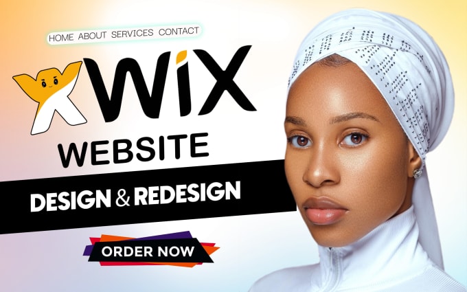 Gig Preview - Create wix website design wix website development wix website redesign