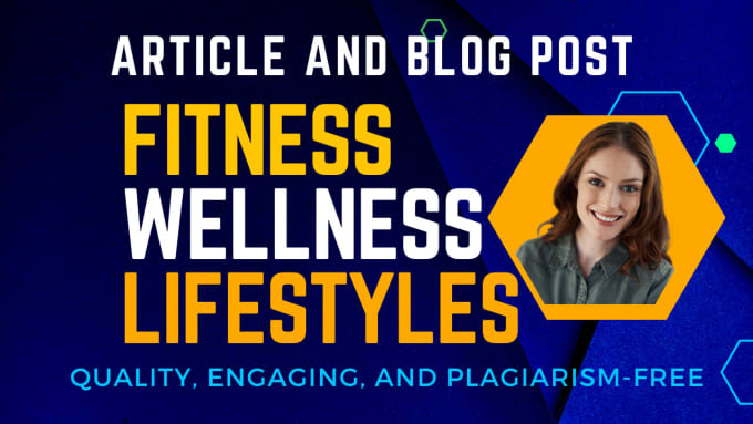 Gig Preview - Write SEO lifestyle article, wellness blog, fitness, yoga, spa, web copywriting