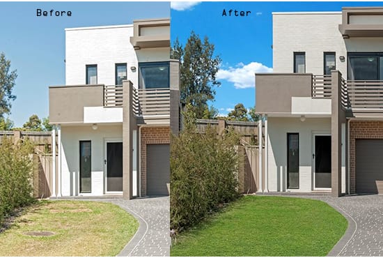 Gig Preview - Retouch real estate single shots and blend raws less than 24hr