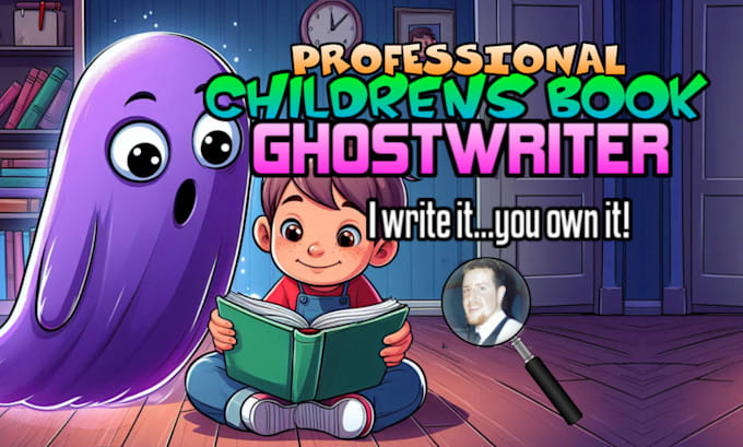 Gig Preview - Ghostwrite your childrens book and poetry