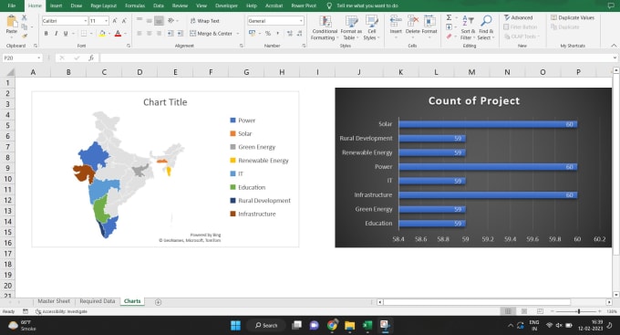 Gig Preview - Do microsoft excel as per your convenience