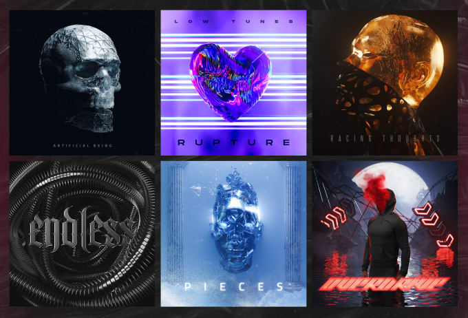 Gig Preview - Create an epic 3d artwork cover for your album, single or ep