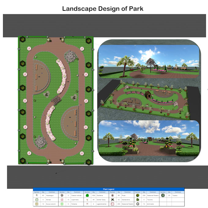 Bestseller - create 3d landscape design for your garden or backyard and town planning designs