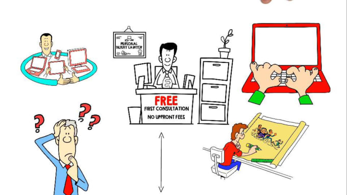 Gig Preview - Create a stunning whiteboard animation doodle explainer video