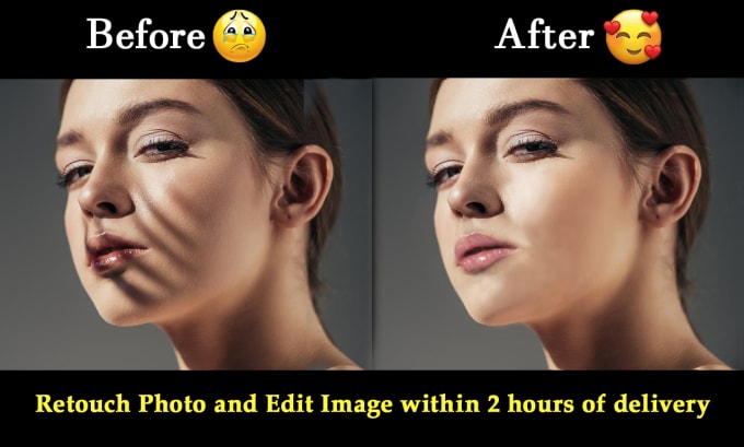 Gig Preview - Retouch photo and edit image within 2 hours of delivery