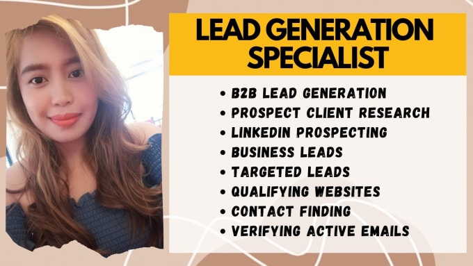 Gig Preview - Create a lead generation prospect list for your business