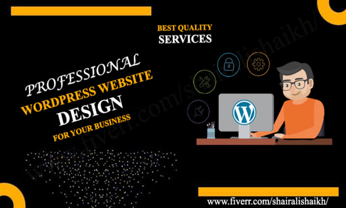 Gig Preview - Expert wordpress website design and development services