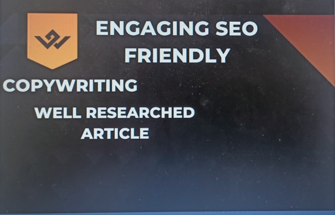 Gig Preview - Do SEO article writing and content writing for you